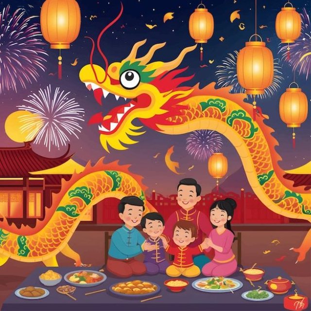 Bộ hình ảnh Tết Trung thu đoàn viên đẹp