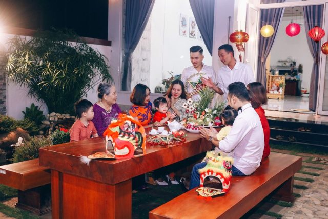 Bộ hình ảnh Tết Trung thu đoàn viên sum họp