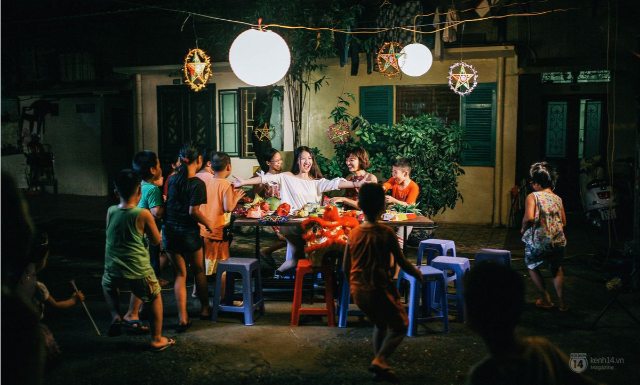Bộ hình ảnh Tết Trung thu đoàn viên