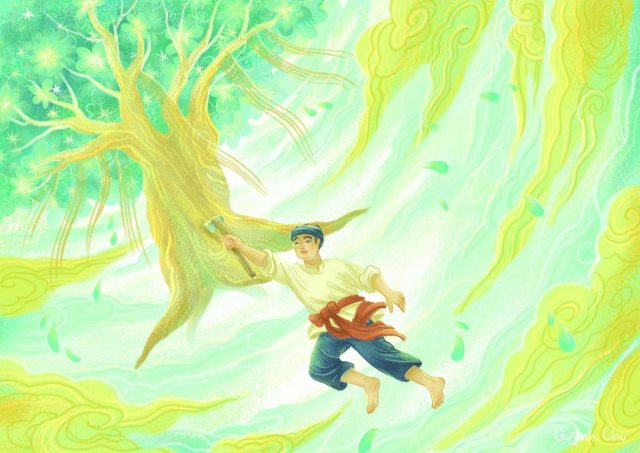 Bộ hình ảnh Trung Thu chủ đề chú Cuội