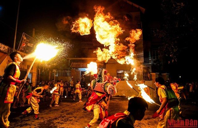Bộ hình ảnh Trung Thu chủ đề lễ hội múa lân
