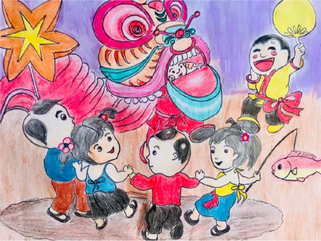 Bộ hình vẽ Tết Trung Thu ý nghĩa