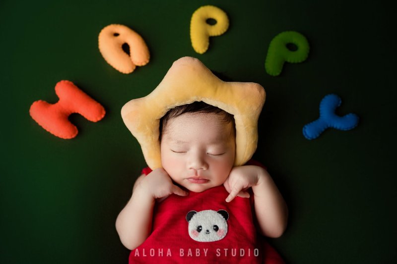 Chụp ảnh happy fullmonth cho bé lưu giữ kỷ niệm đầu đời