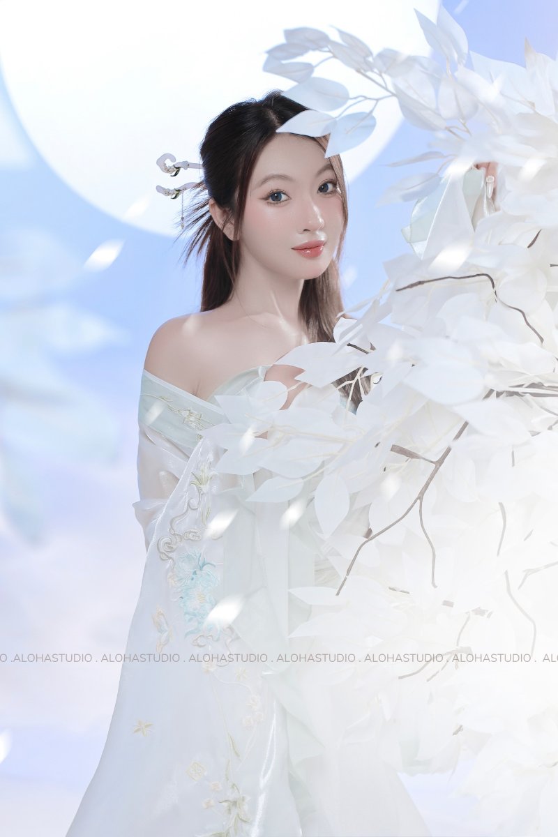 Chụp ảnh ở nhà cùng đèn mặt trăng