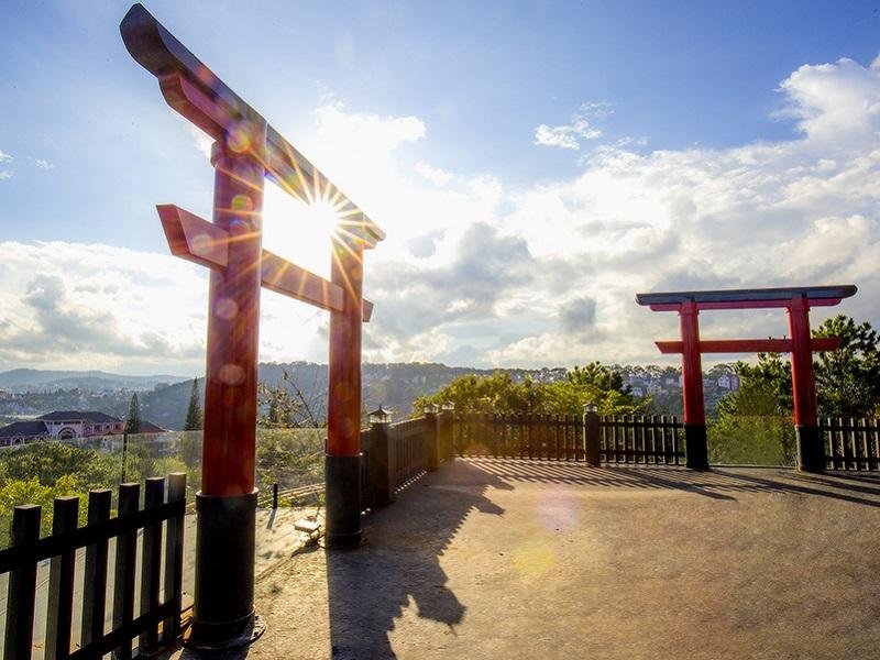 Cổng trời tại Đà Lạt View