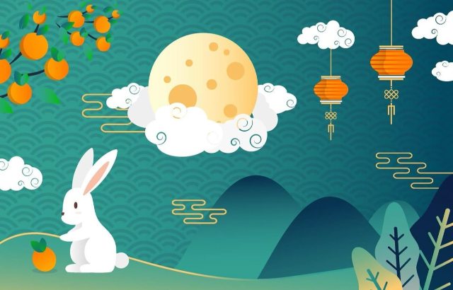 Hình nền Trung thu cho máy tính sáng tạo