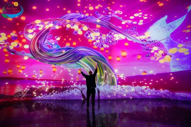 Khu vườn ánh sáng Lumiere