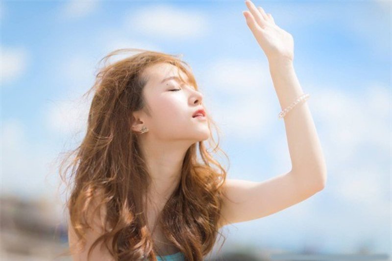 Nhẹ nhàng che ánh nắng