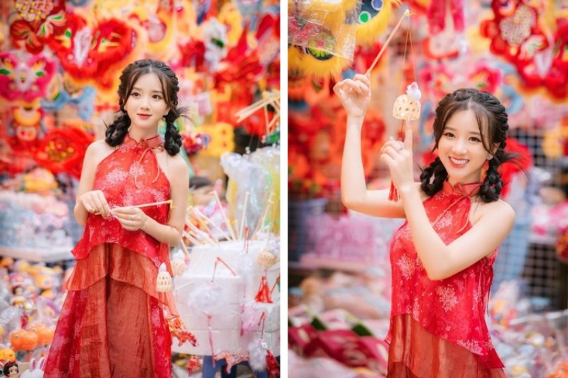 Sườn xám dáng ngắn