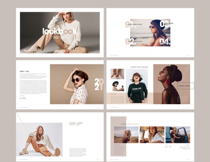 Tạo bản final Lookbook