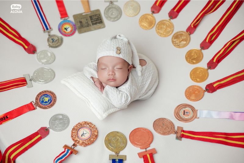 Bảng giá dịch vụ chụp ảnh sơ sinh tại quận Bắc Từ Liêm