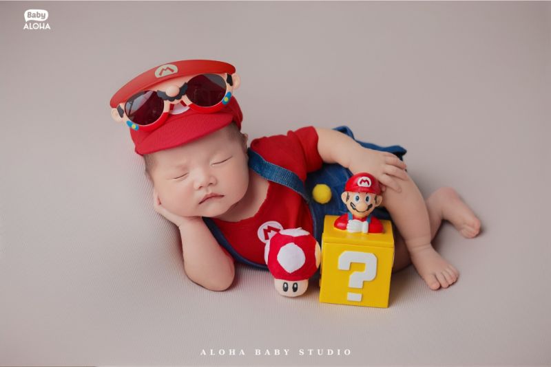 Concept newborn theo nhân vật hoạt hình