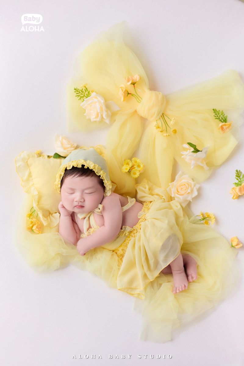 Gợi ý các concept chụp ảnh sơ sinh được yêu thích tại Bắc Từ Liêm