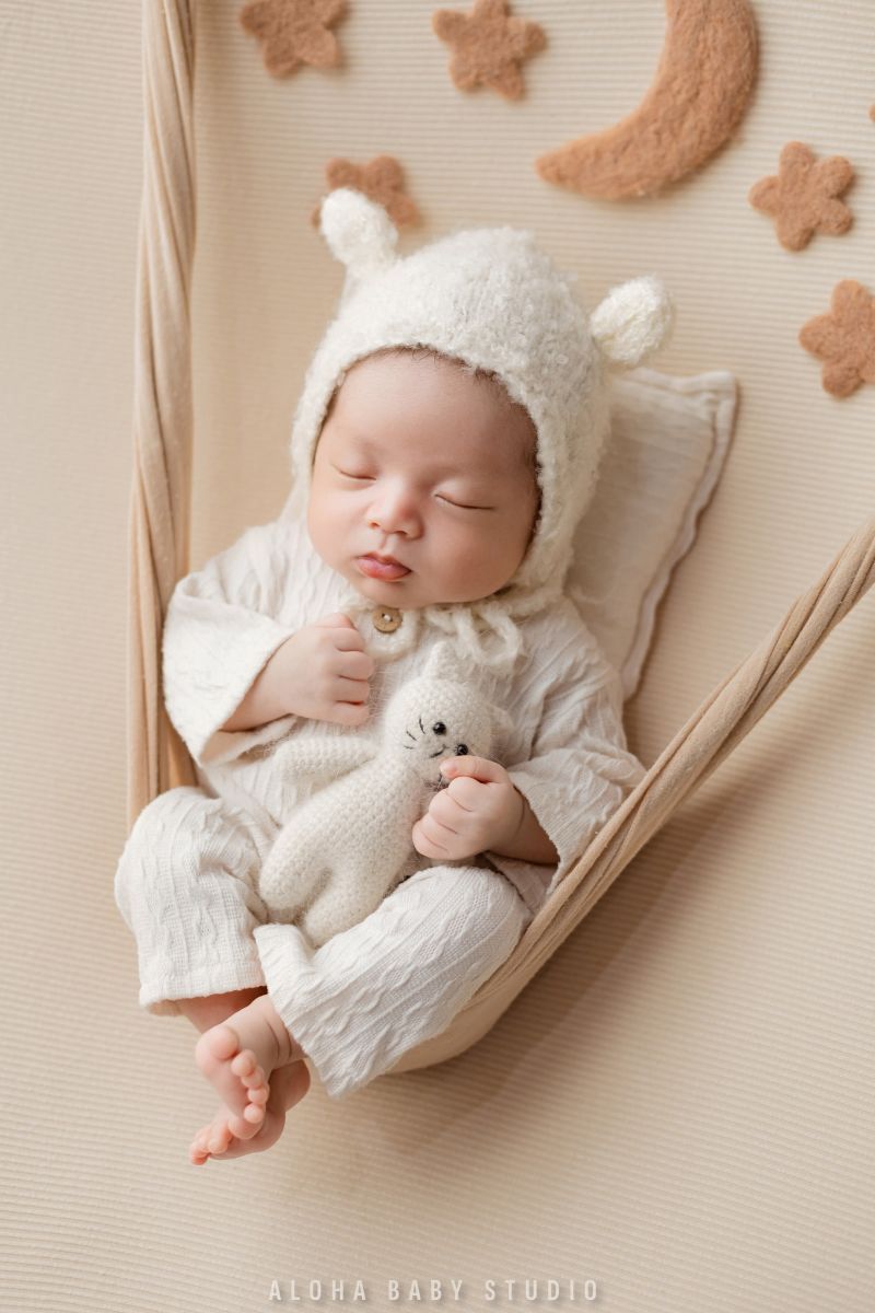 Tận dụng tối đa ánh sáng tự nhiên để tôn lên vẻ đẹp của bé