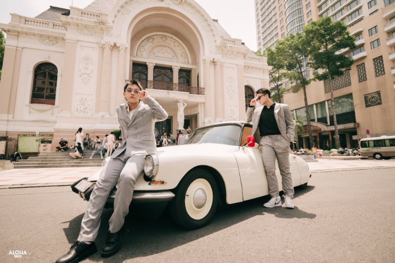 Concept hoài niệm Retro/Vintage với tông màu film