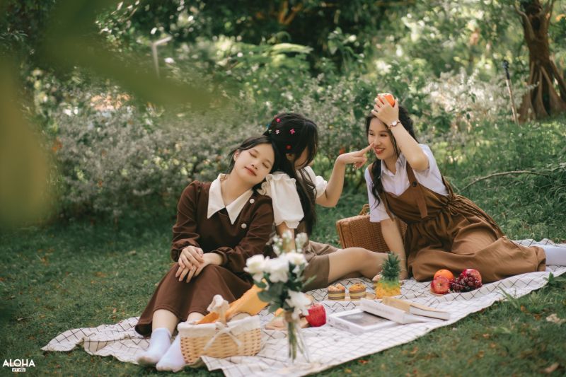 Concept picnic cho kỷ yếu lớp 12