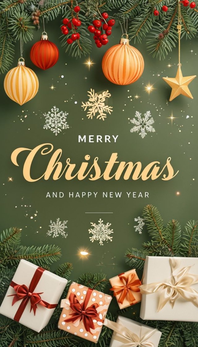 Ảnh chúc mừng Giáng sinh lung linh