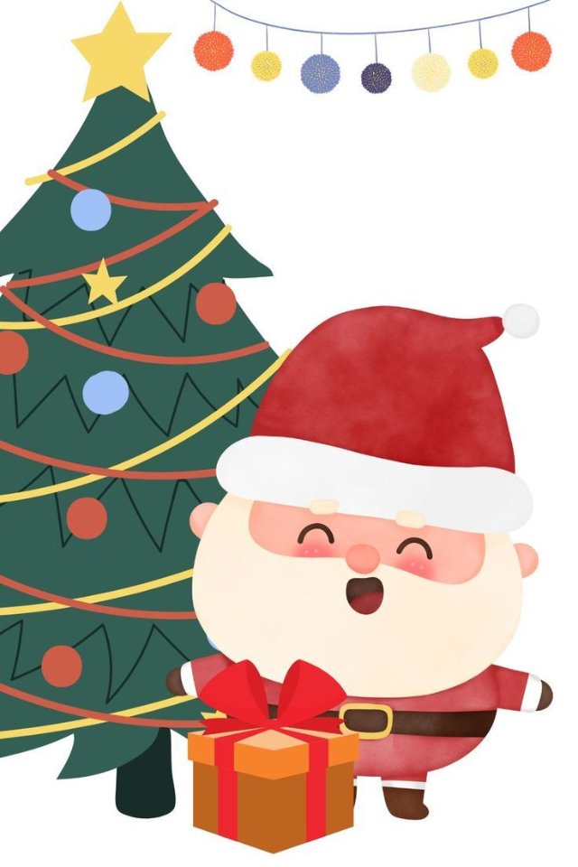 Ảnh ông già Noel đẹp