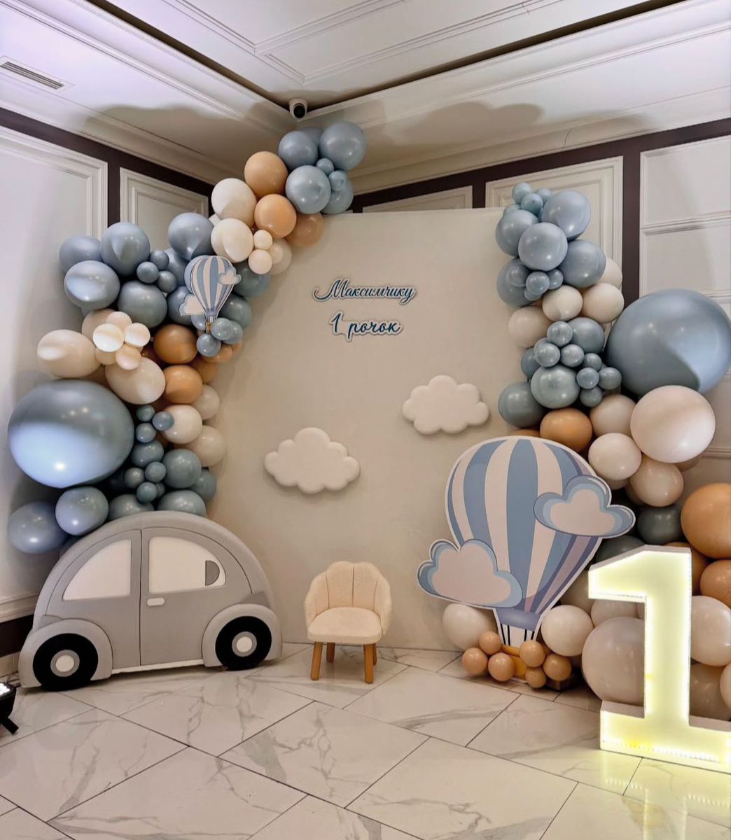 Background Chụp Ảnh Sinh Nhật Dành Cho Bé Trai đẹp