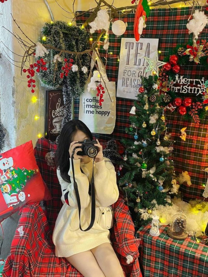 Các quán Cafe trang trí concept Noel ở Hà Nội
