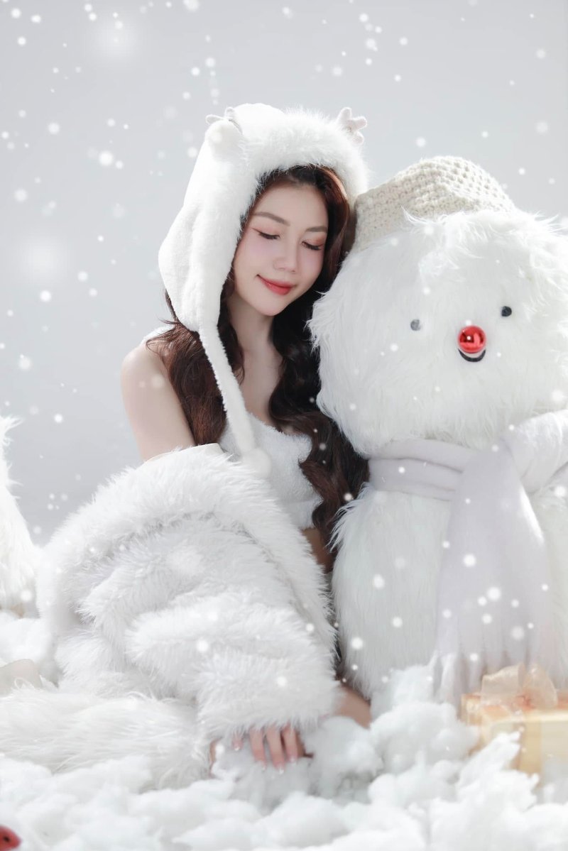 Chụp ảnh Noel phong cách dễ thương