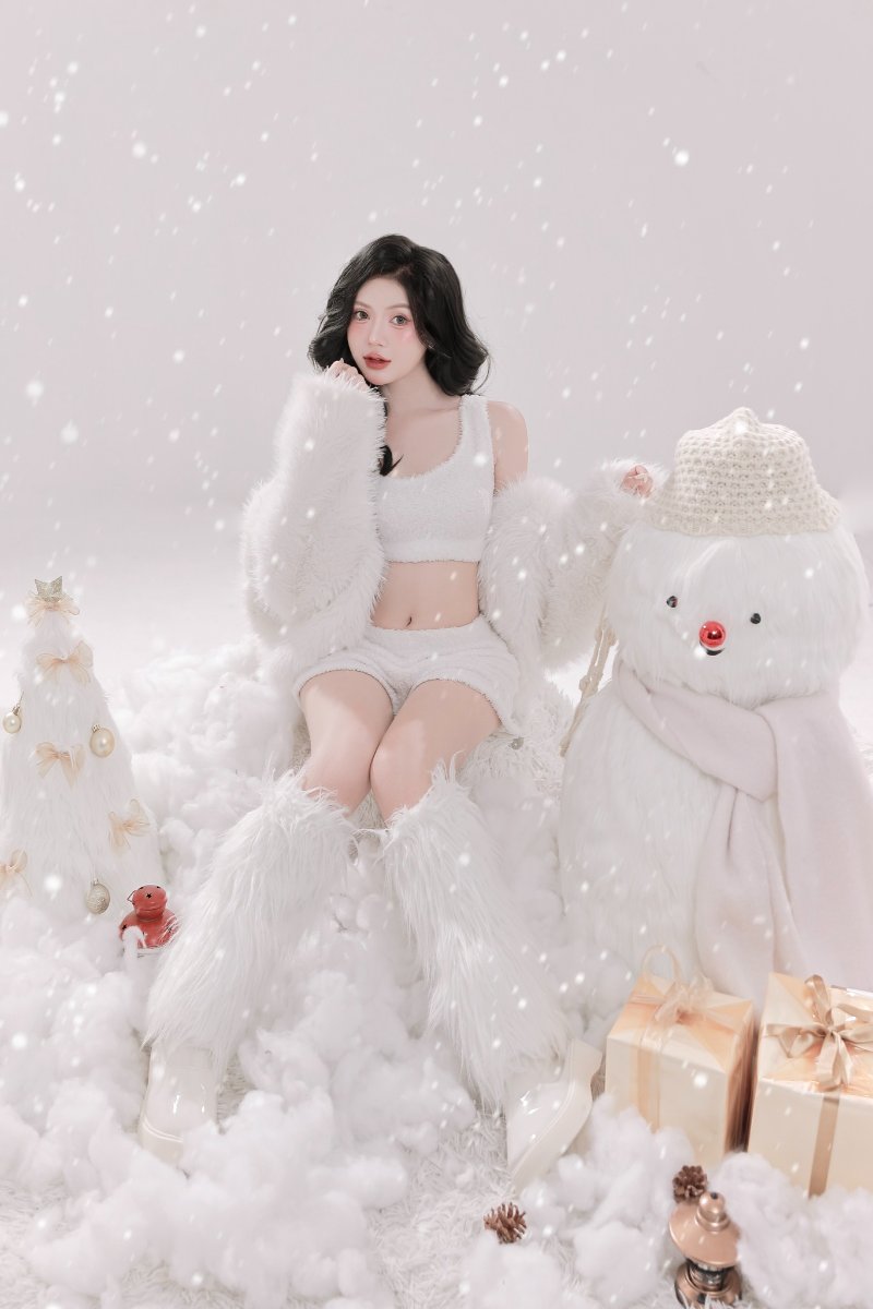 Chụp ảnh Noel phong cách sexy