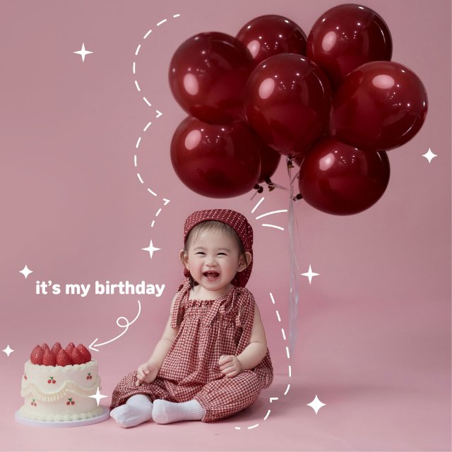 Concept chụp ảnh sinh nhật cho bé gái