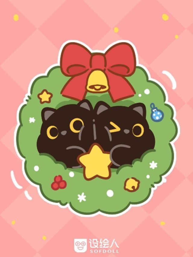 Hình ảnh Giáng sinh động vật cute 2025