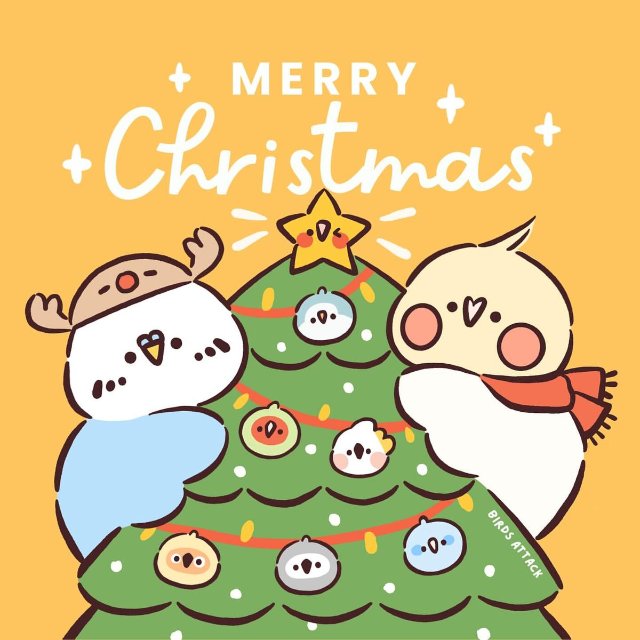 Hình ảnh Giáng sinh động vật cute nhất