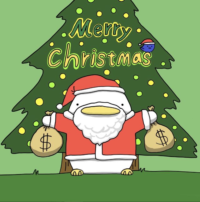 Hình ảnh Giáng sinh vô tri cute