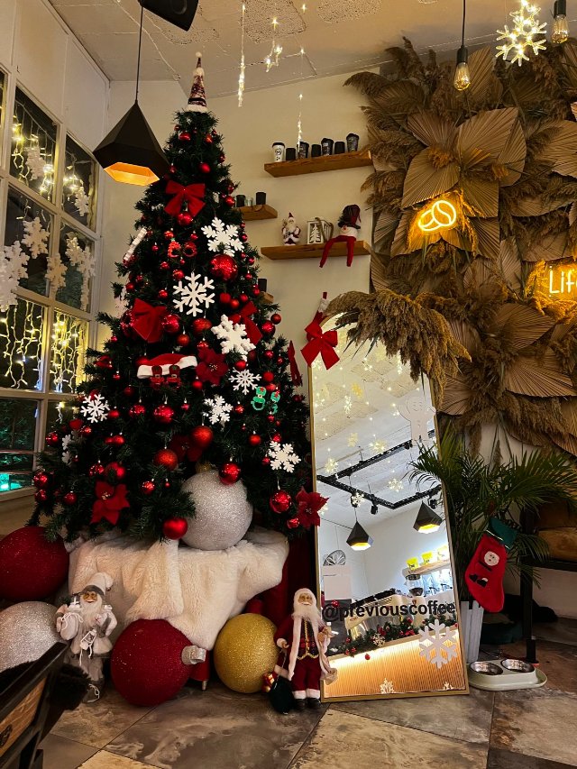 Hình ảnh cây thông Noel mùa Giáng sinh trang trí