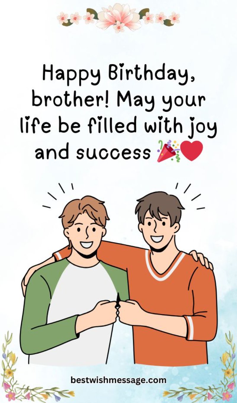 Hình ảnh chúc mừng sinh nhật anh trai đẹp