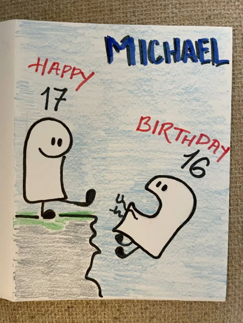 Hình ảnh chúc mừng sinh nhật cháu trai hài hước