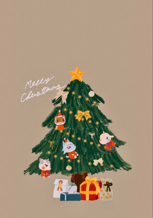 Hình nền Giáng sinh dễ thương cho điện thoại