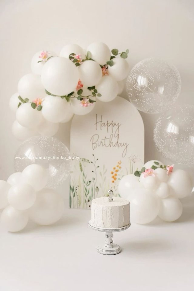 Phông nền chụp ảnh sinh nhật đơn giản