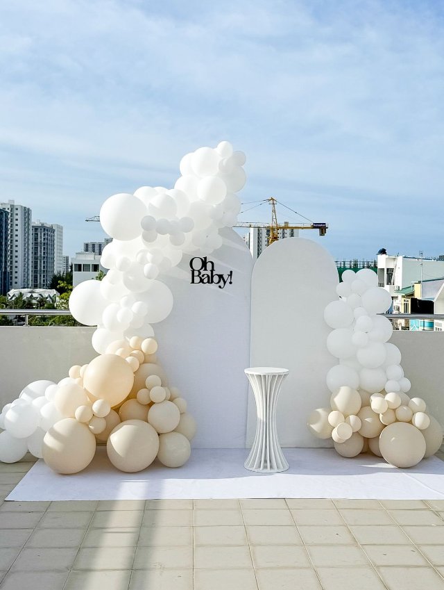 Phông nền chụp ảnh sinh nhật sang trọng 2025