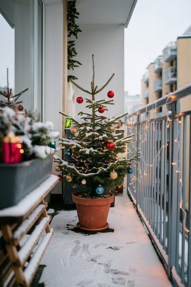 Các ý tưởng trang trí sân vườn đón Noel cực đỉnh