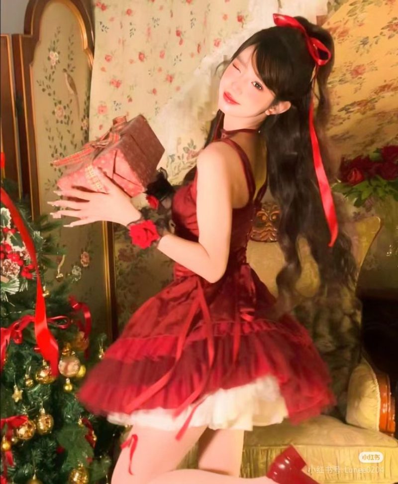 Cách tạo dáng chụp Noel từ đằng sau huyền bí và xinh đẹp