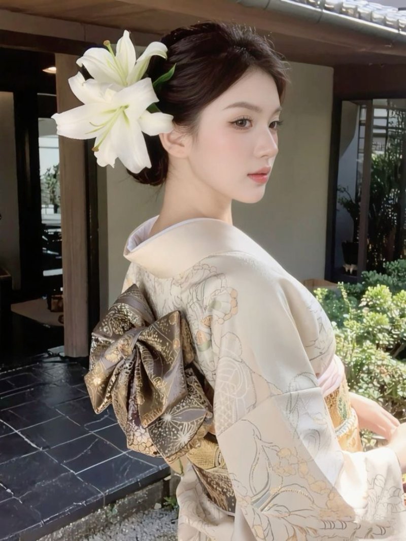 Chụp ảnh concept Tết theo phong cách Nhật Bản