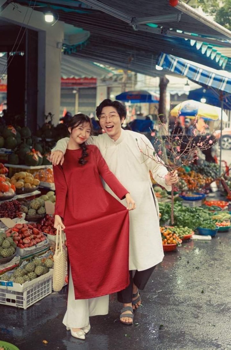 Concept chụp Tết vintage hoài niệm