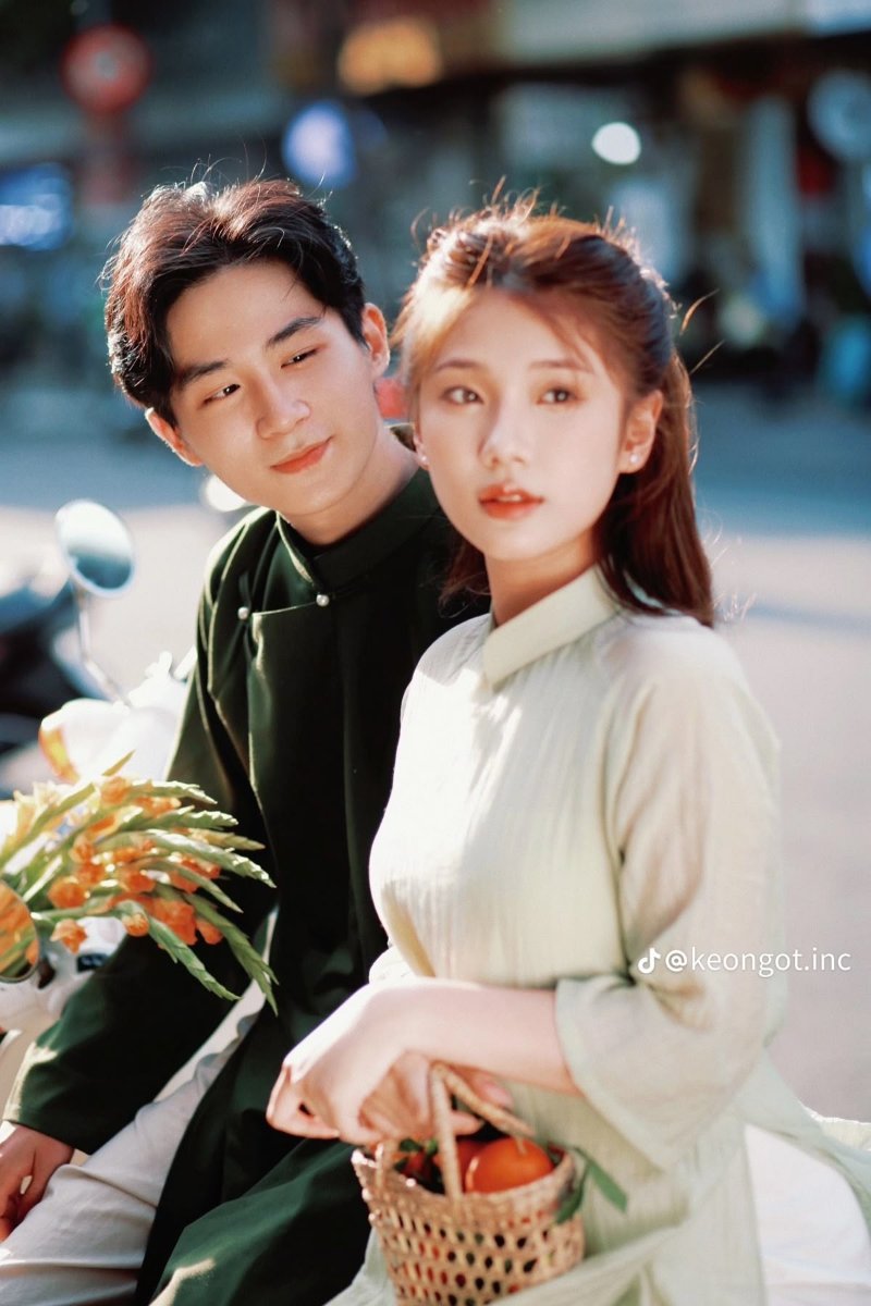 Concept chụp ảnh Tết dành cho cặp đôi