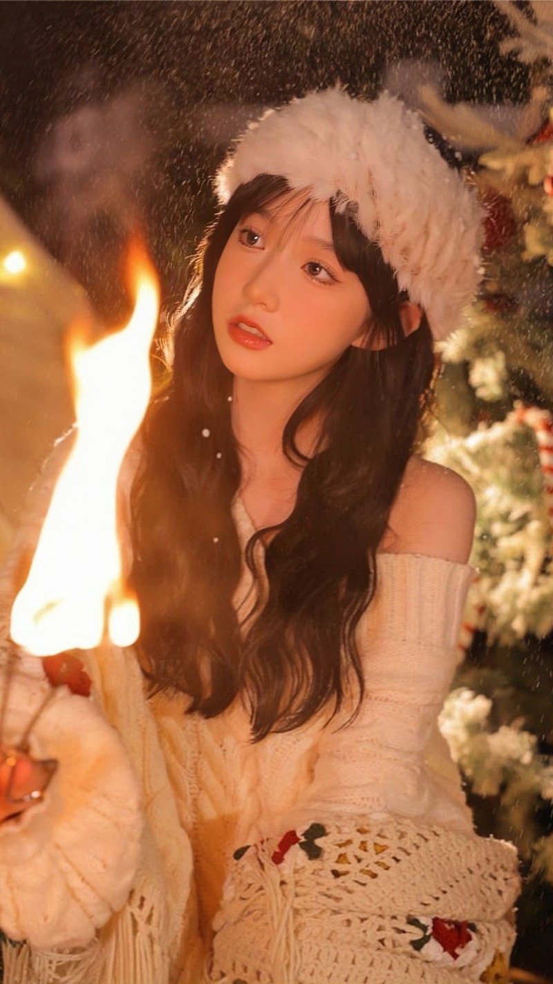 Make up Giáng sinh khi đi nhà thờ, các buổi lễ Giáng sinh