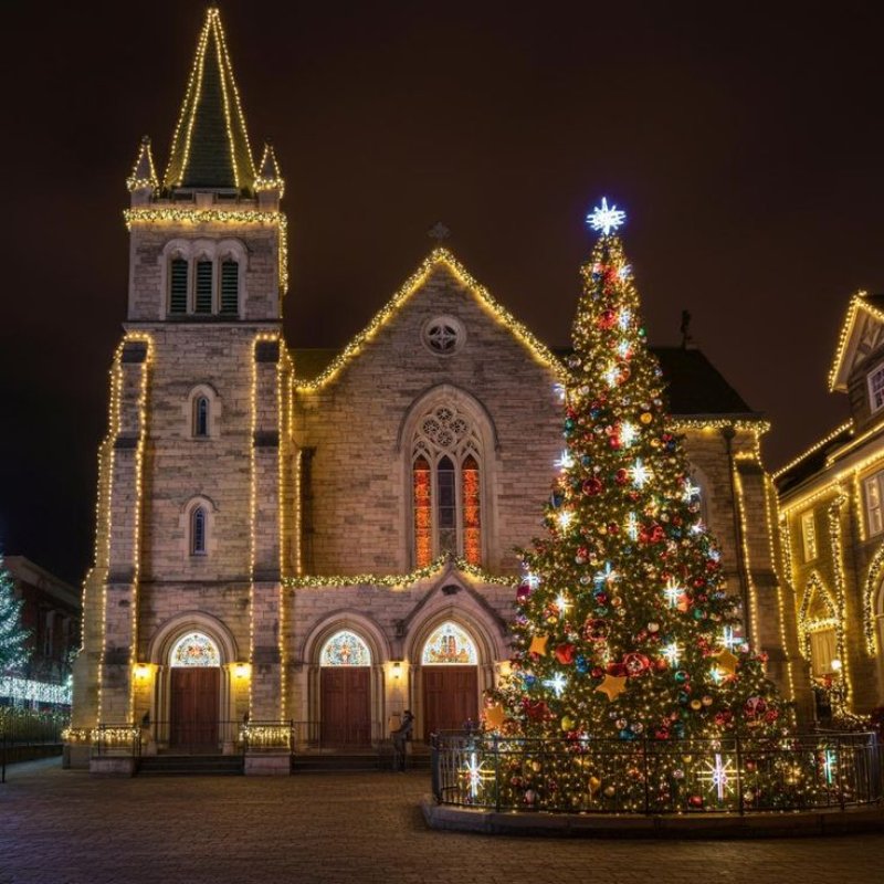 Nhà thờ - địa điểm trang trí noel đẹp ở Sài Gòn