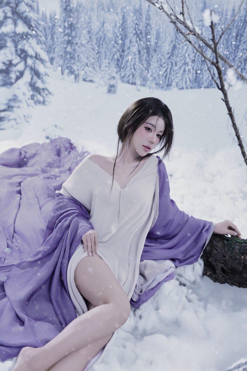 Tone màu Makeup khi tạo dáng concept chụp ảnh noel