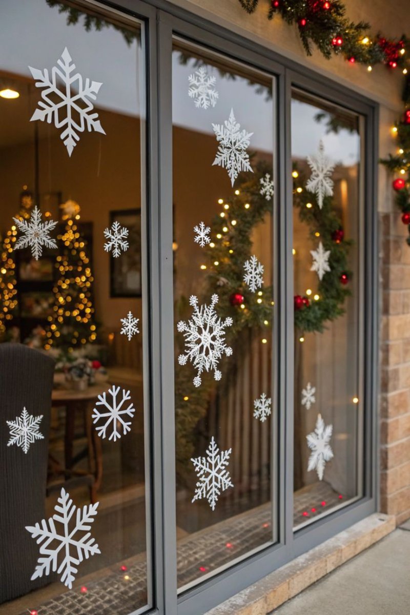 Trang trí cửa sổ ngoài trời