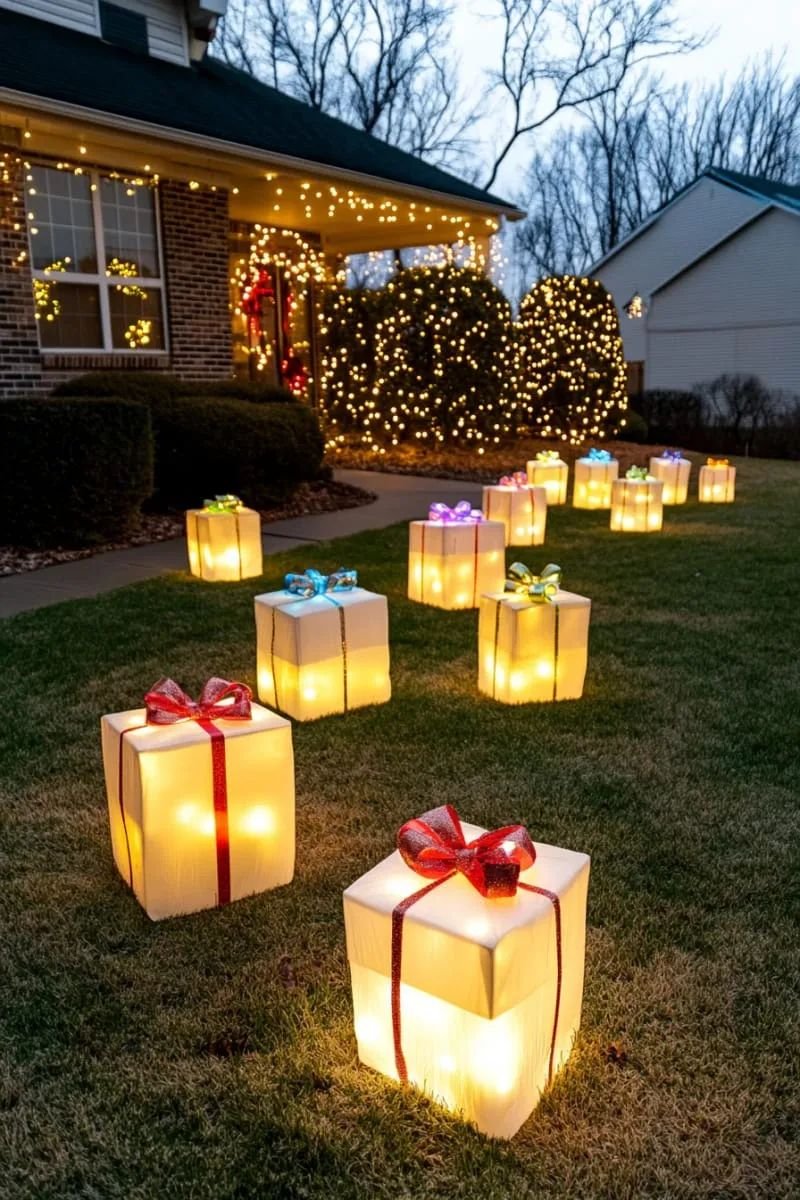 Trang trí hộp quà