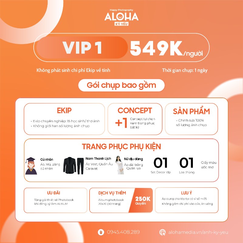Dịch vụ chụp ảnh kỷ yếu ngoại thành Hà Nội - Gói VIP 1