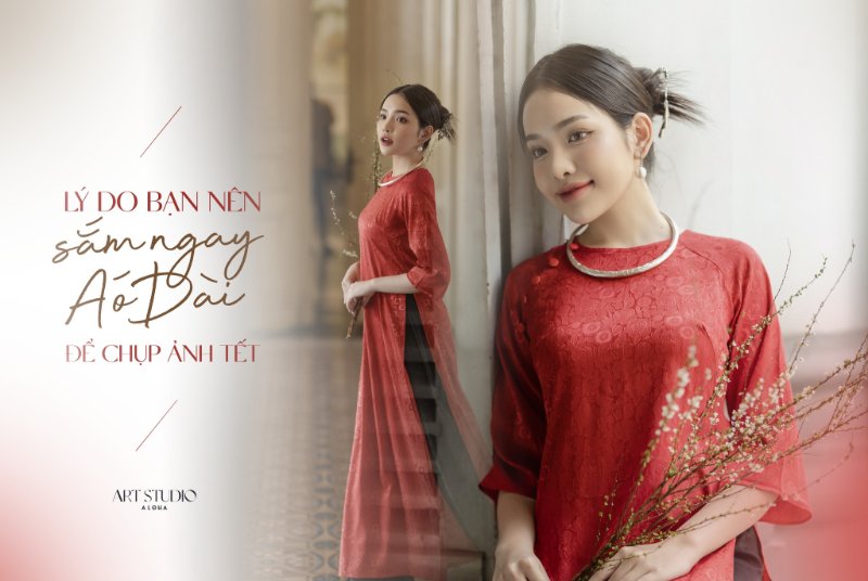 Xu hướng áo dài Tết được ưa chuộng 2026