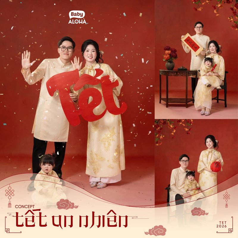 Aloha Baby Studio – Đơn vị chụp ảnh gia đình đẹp được ưa chuộng nhất hiện nay