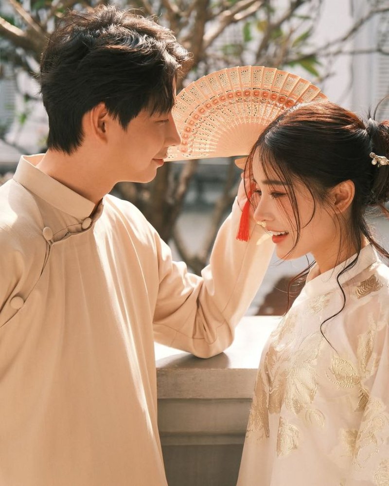 Chụp ảnh Tết với người yêu mang ý nghĩa gì